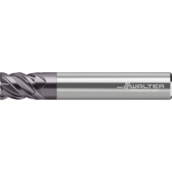 Walter Square End Mills, unit: inch, coolant: no coolant exit, coating: TiAlN MC326.9.53A4C-WK40TF